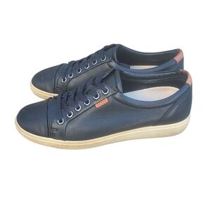 Ecco Women's Leather Sneakers Size 38
